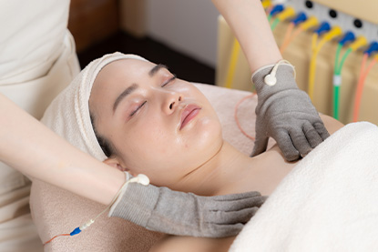 グローブ施術のイメージ